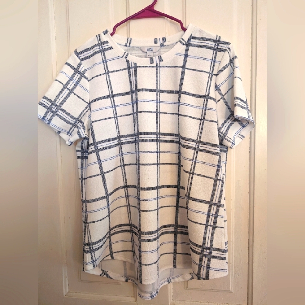 Croft & Barrow short sleeve blouse Women's L